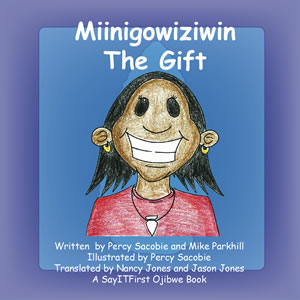 The Gift Book Cover in Ojibwe