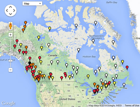 langage-map-canada